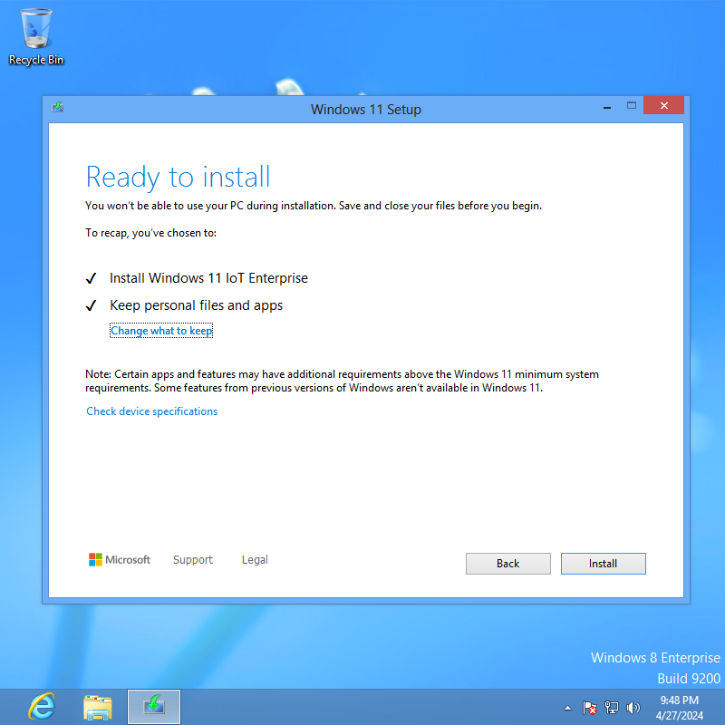 Pengguna Windows 8 masih dapat melakukan upgrade ke Windows 11 tanpa kehilangan data