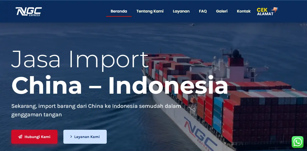 NGC Express - Jasa Import China Bergaransi